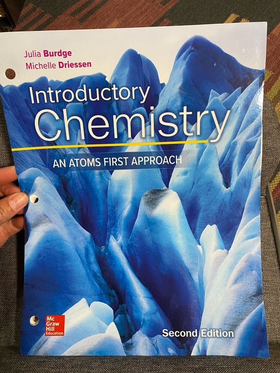 Mcgraw Hill Other - McGraw Hill Introductory Chemistry Textbook - Blue (Second Edition)